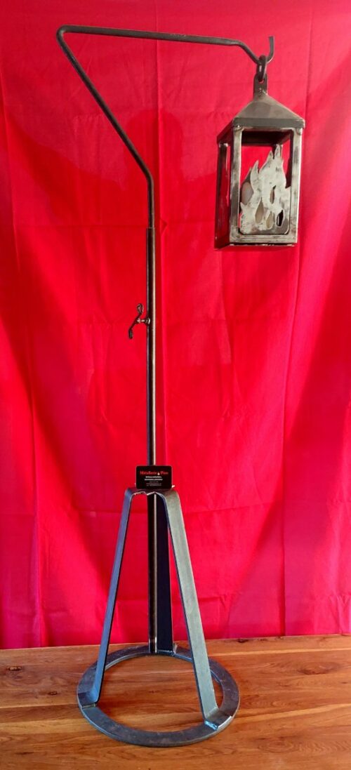 Lanterne porte bougie, diffuseur anti moustique, hauteur variable (180 à 240 cm)