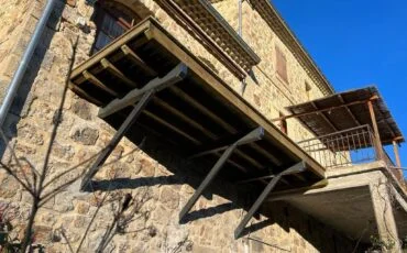 terrasse suspendue ardeche